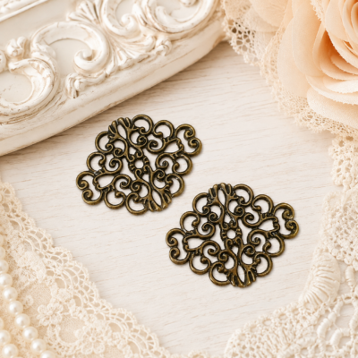 metal embellishments for crafts.